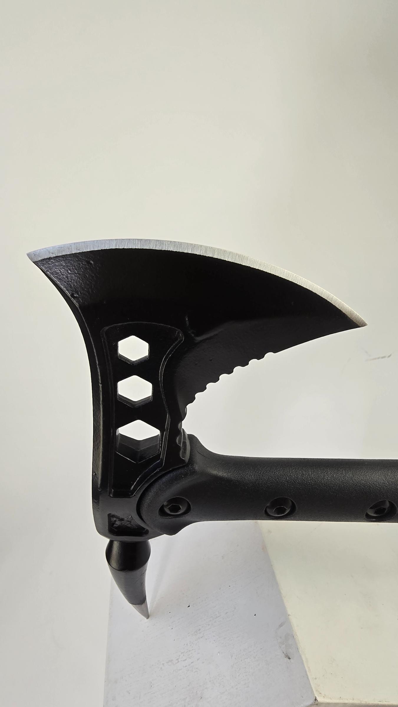 Tomahawk SOG Tactical Black Axe | 15.75 Inches Axe For Camping - khan American Tools