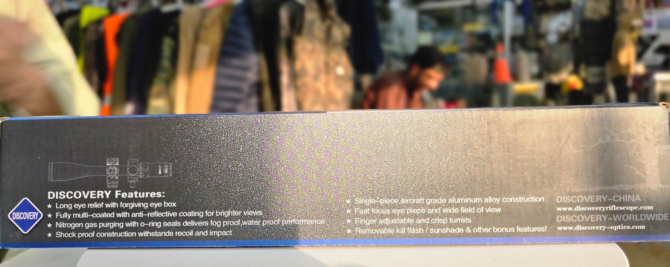 Black Discovery Optics Scope VT-R 4-16X42 AOE | Scope For Air Gun - khan American Tools