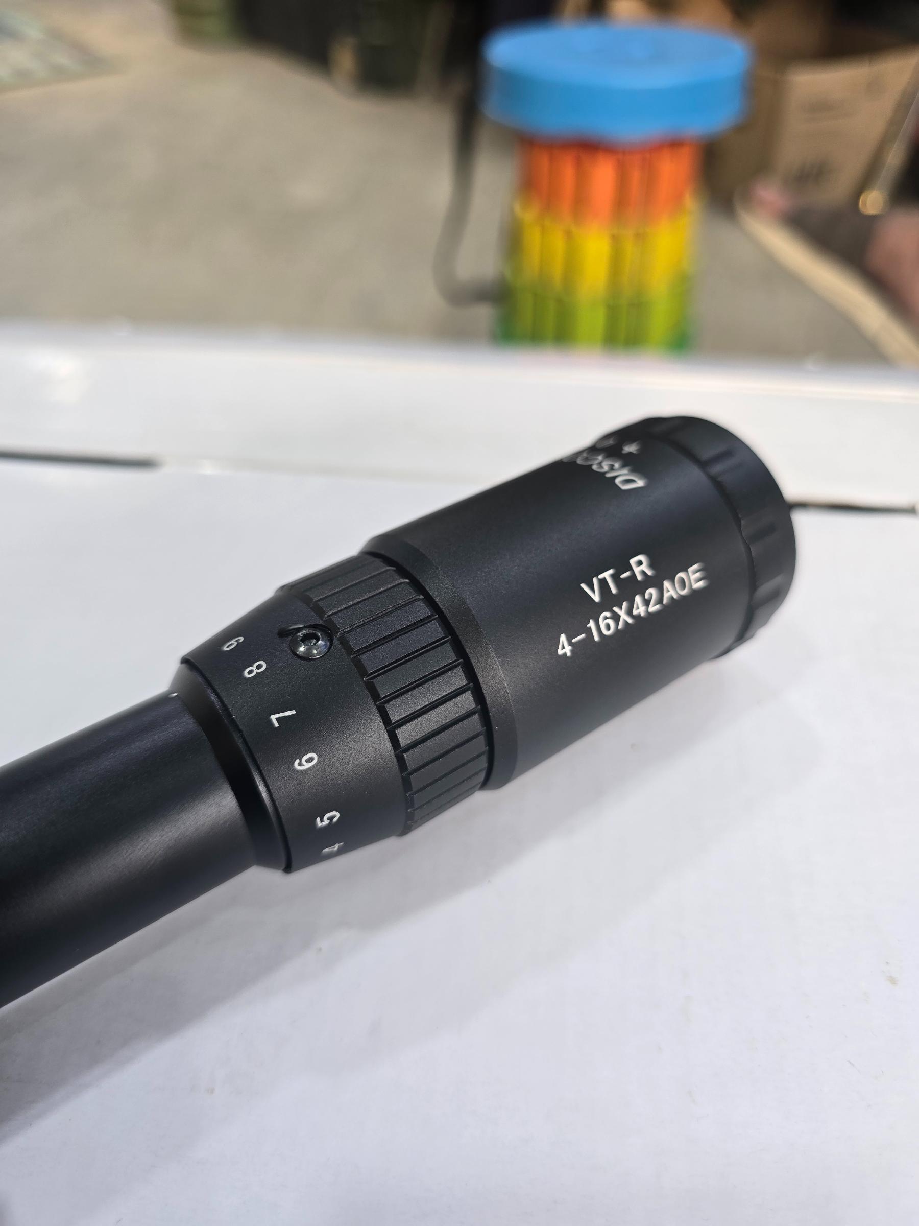 Black Discovery Optics Scope VT-R 4-16X42 AOE | Scope For Air Gun - khan American Tools