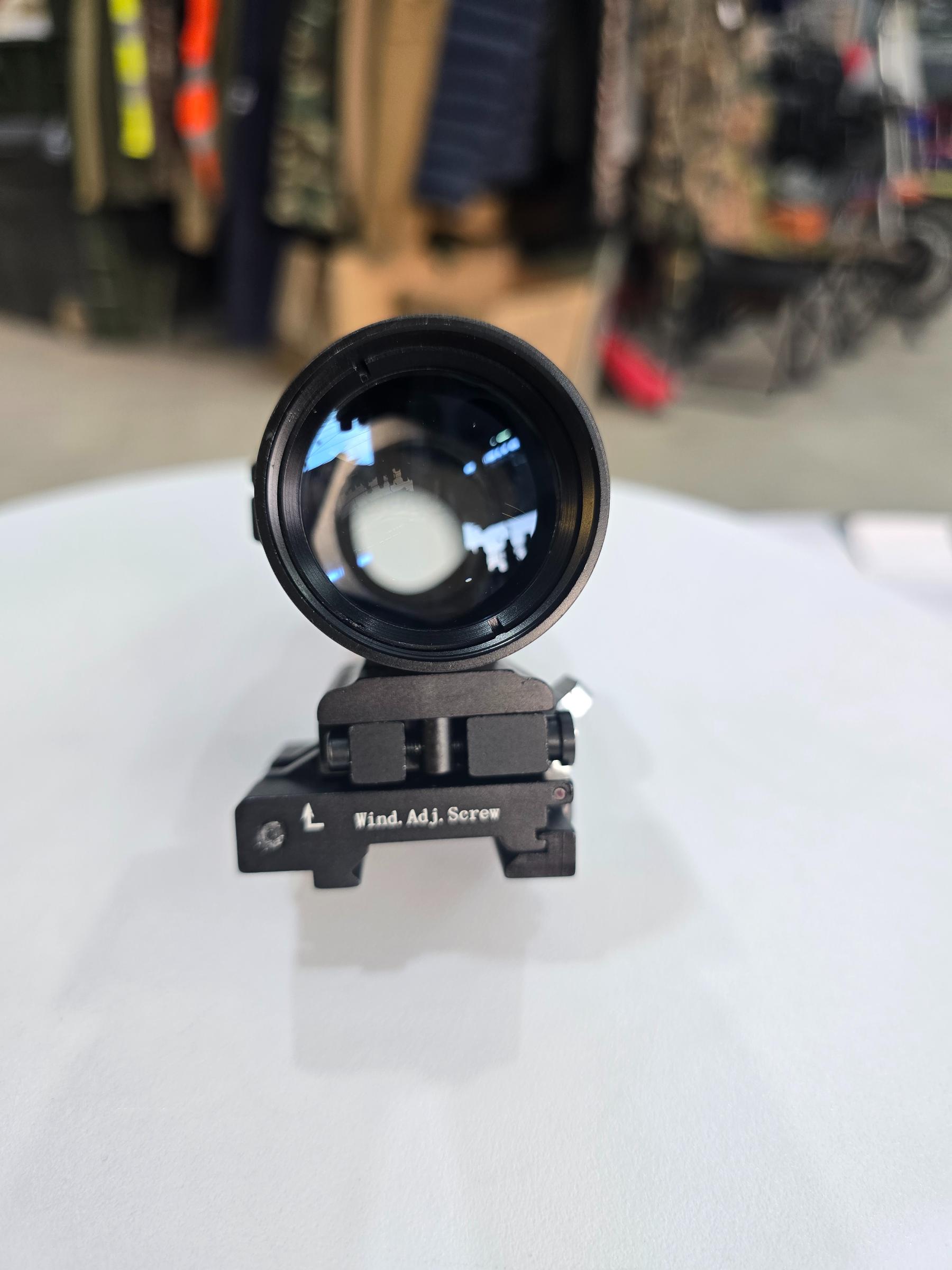 Tactical 3x30mm 3X Magnifier Metal Optics Scope Sight | 3X Magnifier Type Sight Scope With Flip-up Mount - khan American Tools