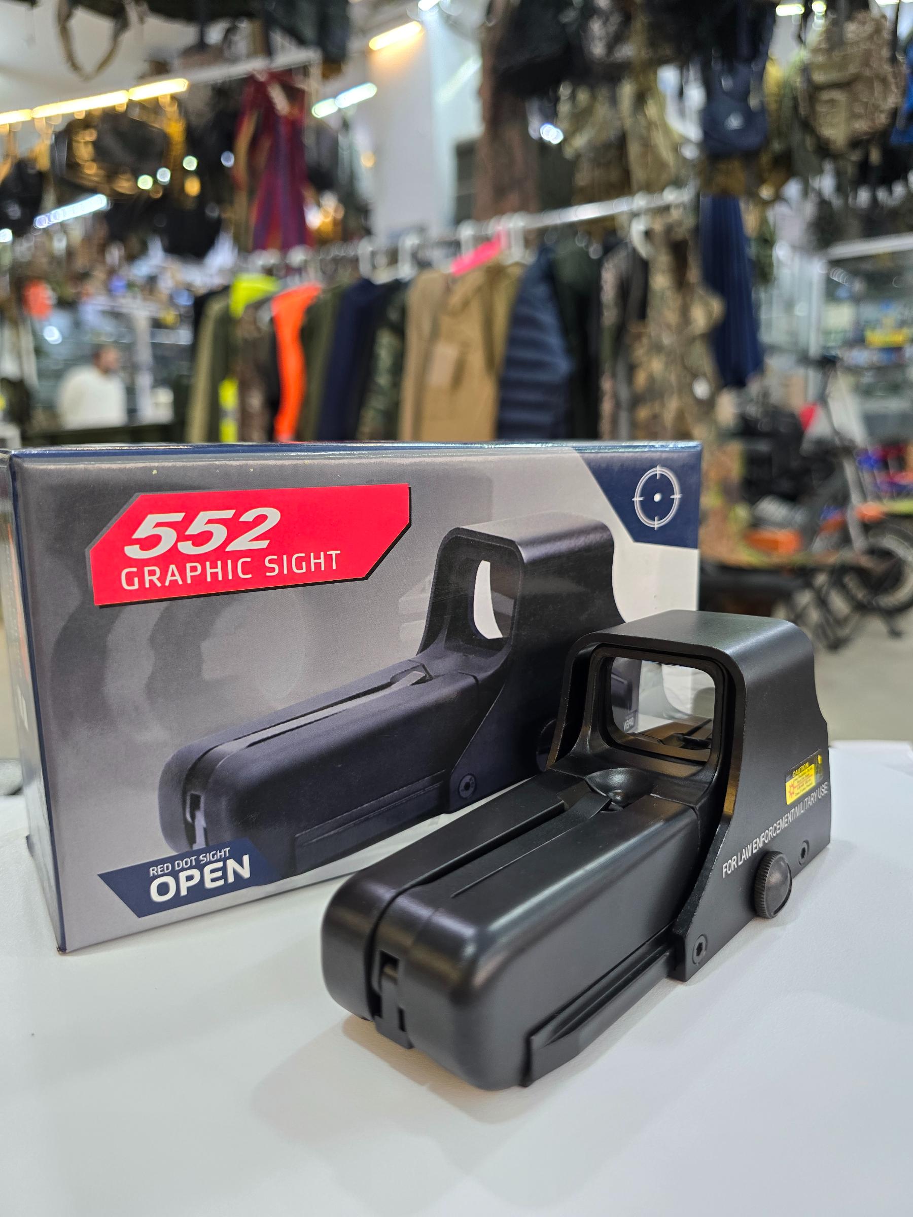 Tactical 552 Red Dot Sight Holographic Weapon Sight | 552 Graphic Sight - khan American Tools