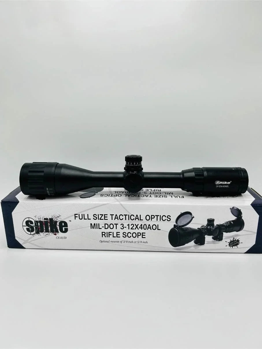 USA spike 3-12x40AOL SCOPE - khan American Tools