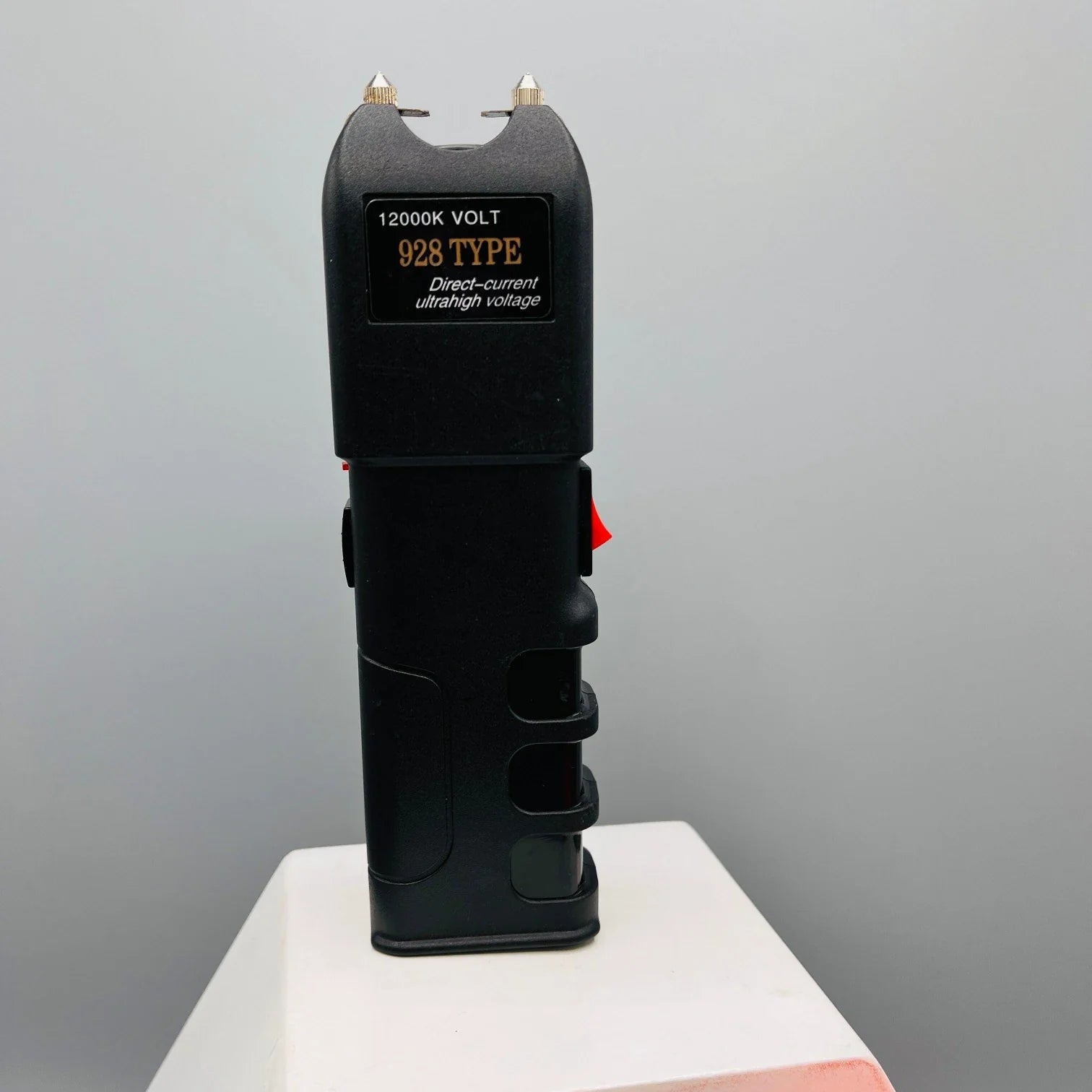 928 Type Self Defense Stun Gun | Rechargeable Taser with Flashlight - khan American Tools