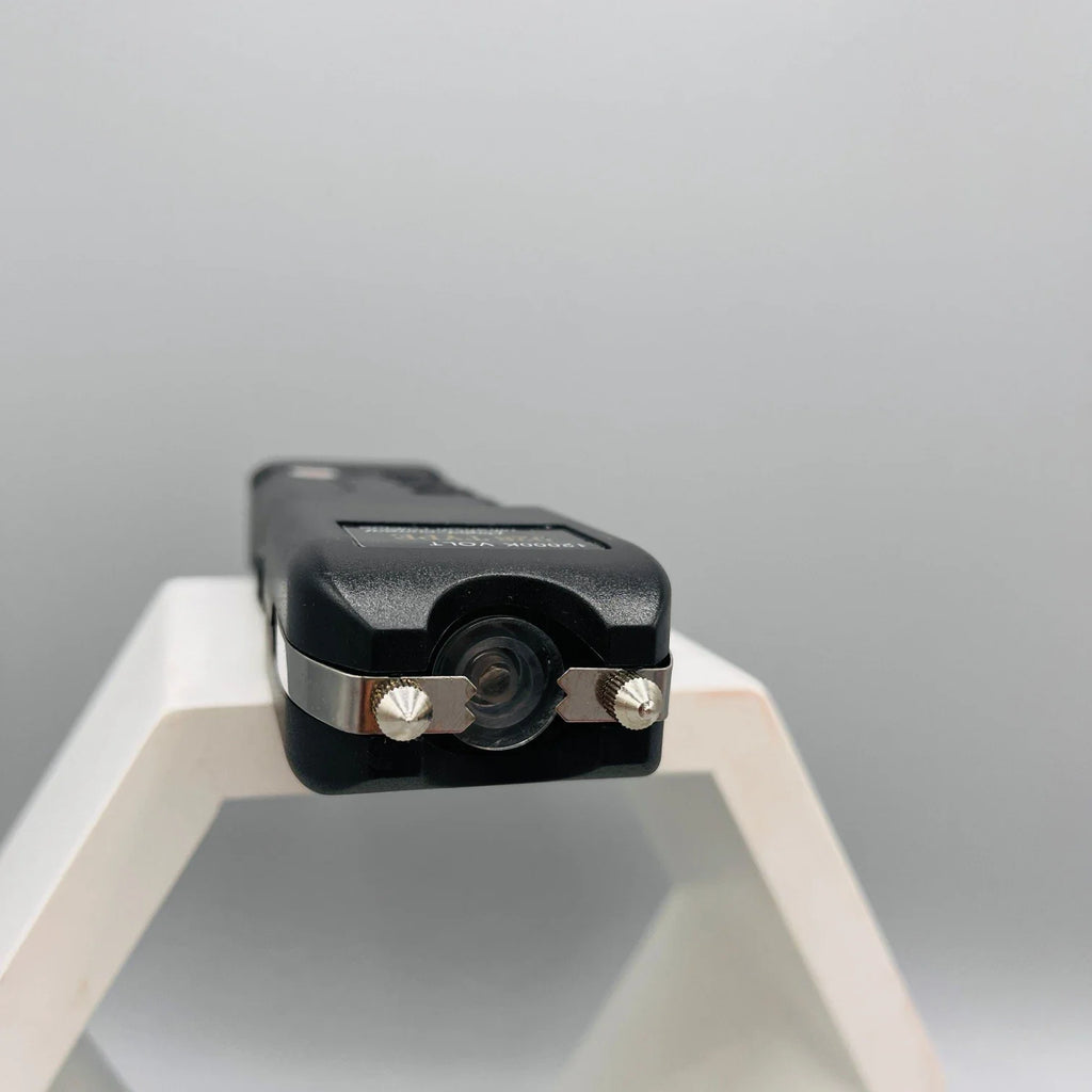 928 Type Self Defense Stun Gun | Rechargeable Taser with Flashlight - khan American Tools