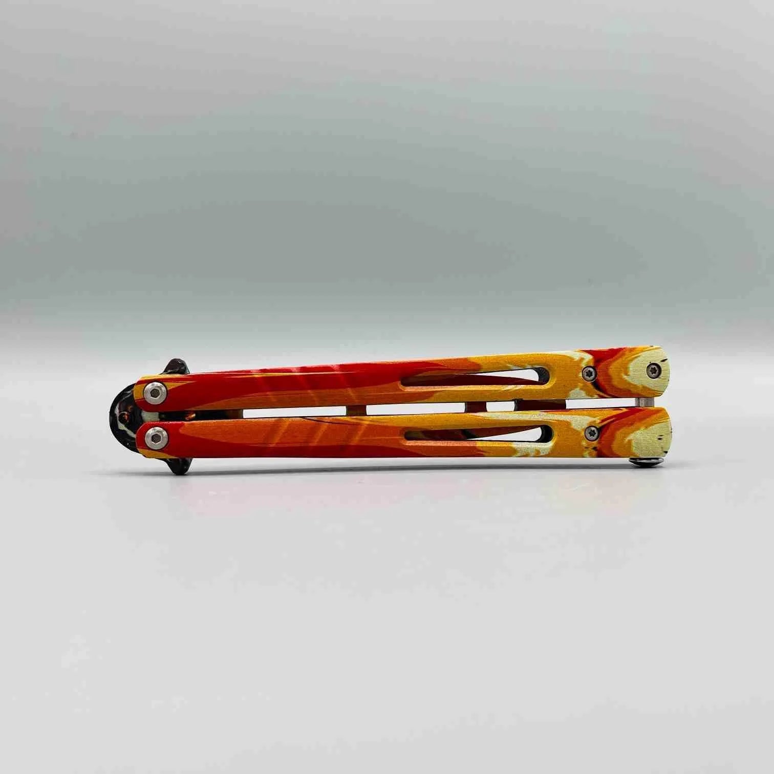 Benjamin Swiss Butterfly Knife | Swiss Butterfly Knife 4.25 Inches Blade - khan American Tools