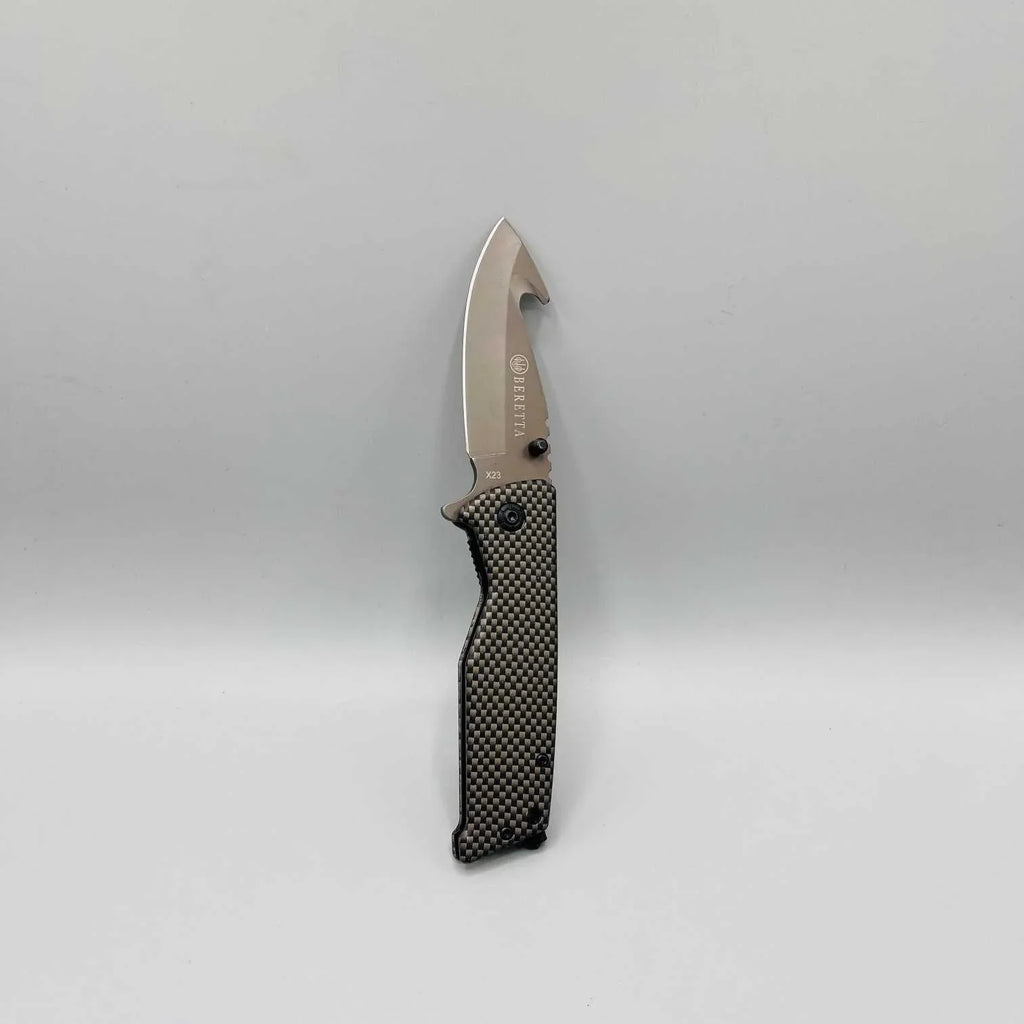 Beretta X23 Chamois Fixed Blade Knife | Survival Knife with 3.5 Inches Blade - khan American Tools
