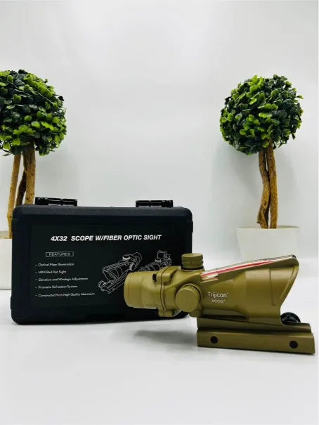 USA Lot Trijicon 4x32 With 4x Zoom For Heavy Taregting - khan American Tools