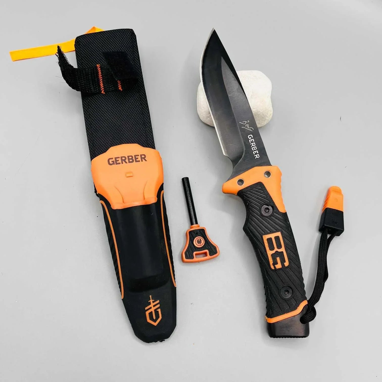 Gerber Ultimate survival dagger | Carbon Steel Dagger with 4.5 Inches Blade - khan American Tools