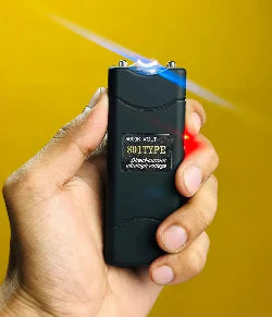 801 Type Portable Hand Carry Self Defense | Stun Gun With Flashlight Taser - khan American Tools