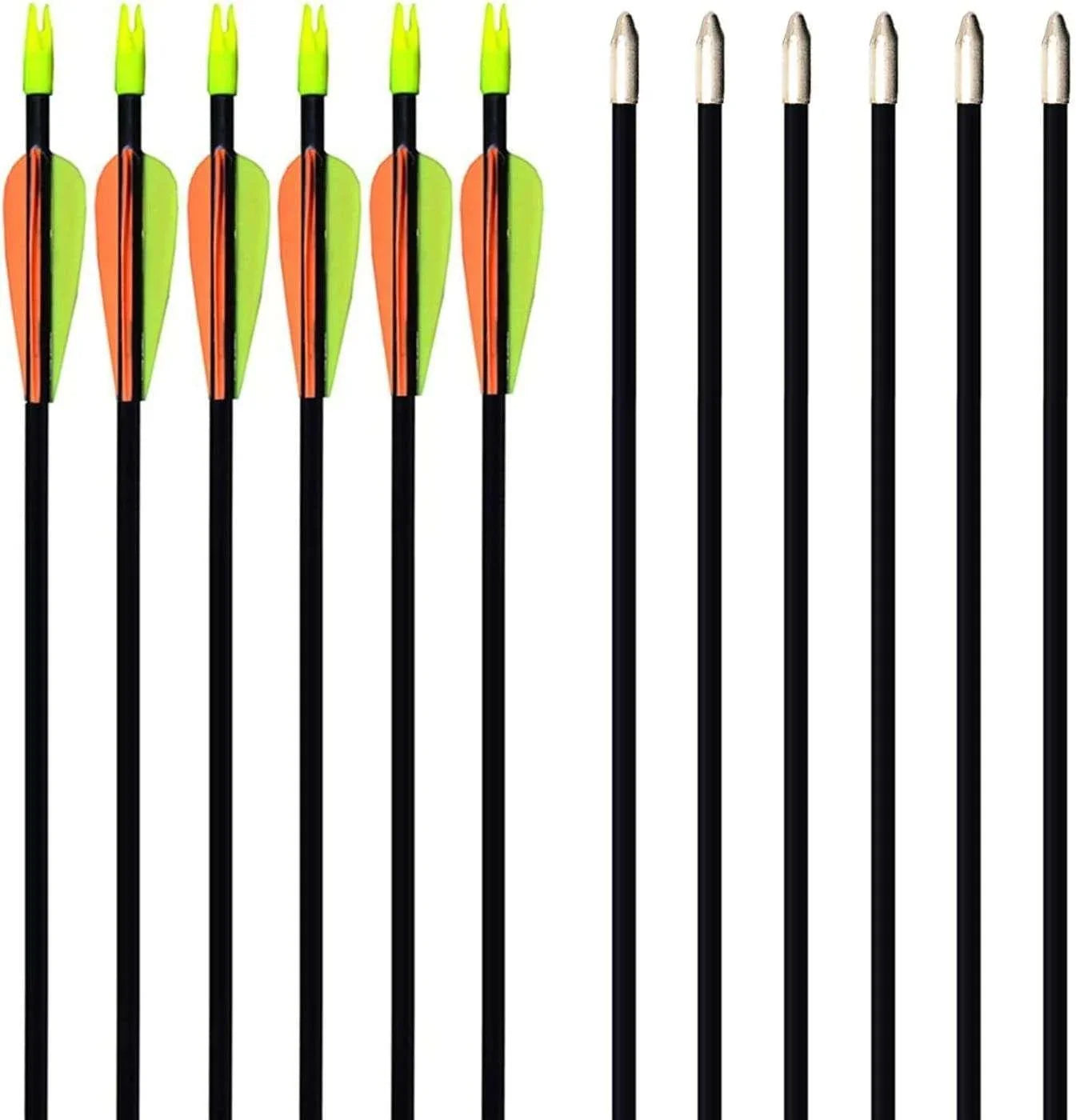 Junxing 28 Inches Fiberglass Arrows | Arrows For Target Shooting - khan American Tools