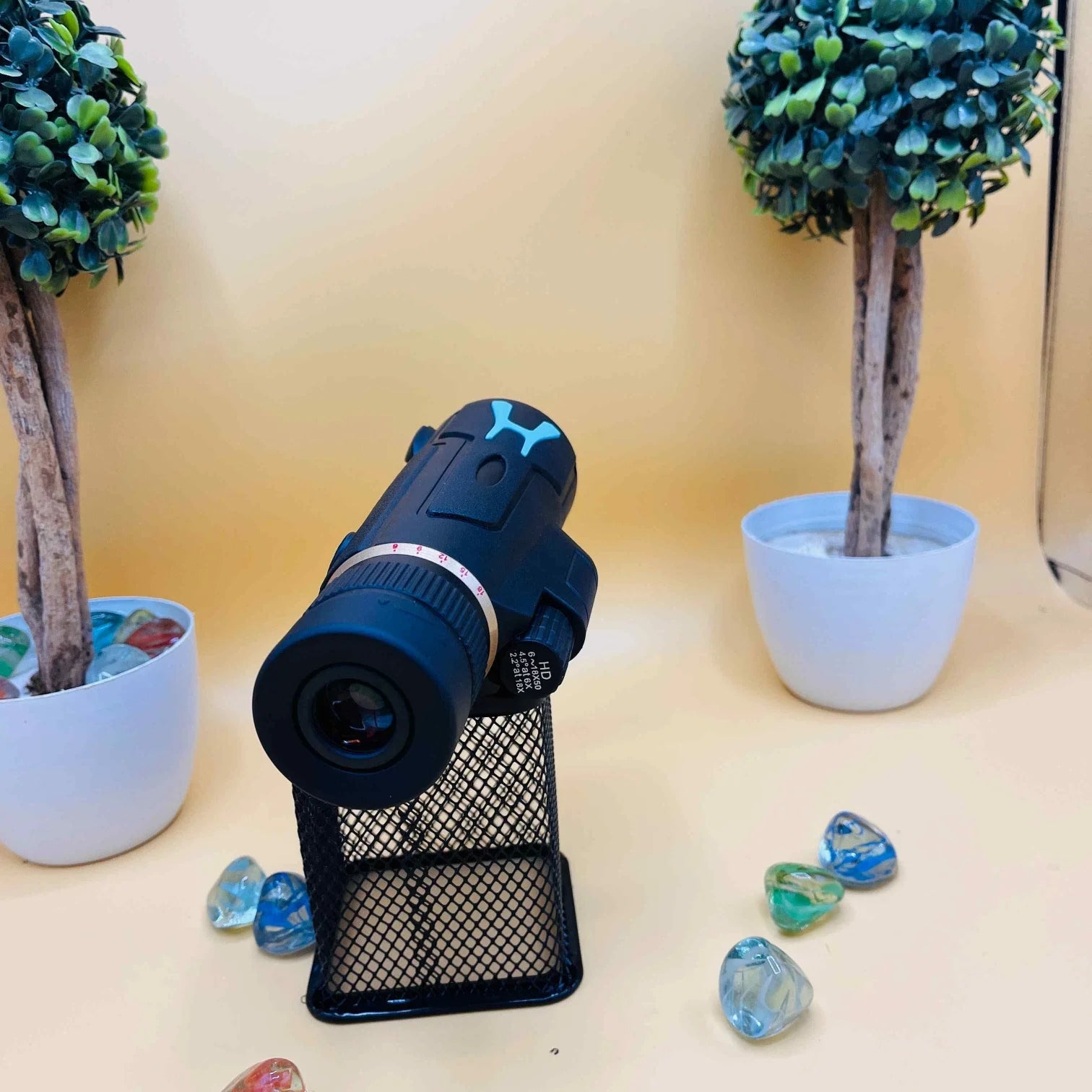 Monocular Portable Telescope 12x50 | HD -Green BAK4 Prism Telescope | Premium Quality Telescope - khan American Tools