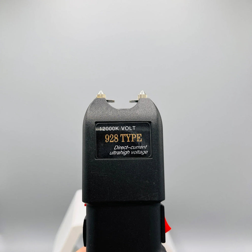928 Type Self Defense Stun Gun | Rechargeable Taser with Flashlight - khan American Tools