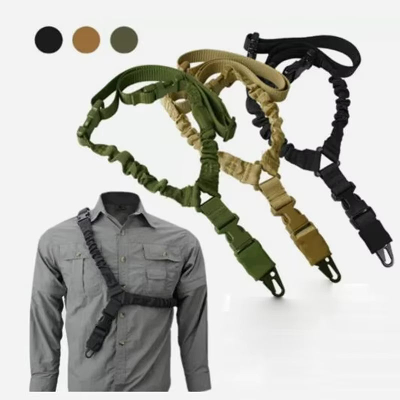 Tactical L.Q.E One Point Gun Sling Delta Single Rifle - khan American Tools
