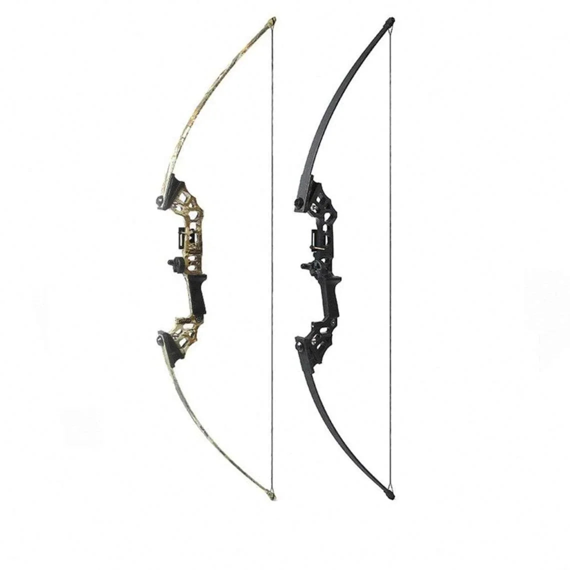 Straight Pull Hunting Competition Long Bow | Archery Bow For Target Shooting - khan American Tools