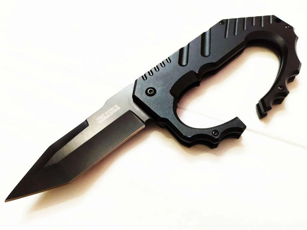 TAC-Force TF-750 Speedster Brass Knuckles & Knife | Brass Knuckles For Safety - khan American Tools