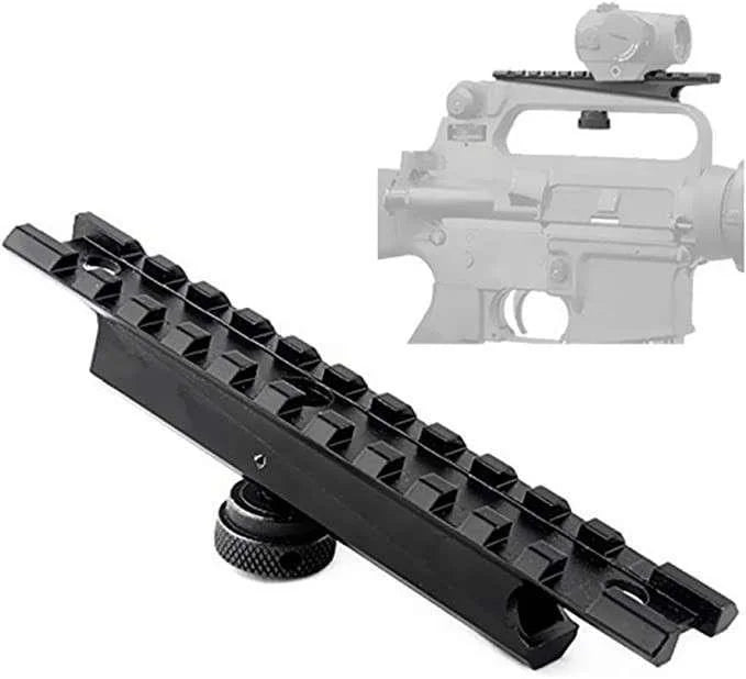 Tactical .223 M4 | M16 Carry Handle Adapter Rail Mount | M4 rail Mount for Binocular - khan American Tools