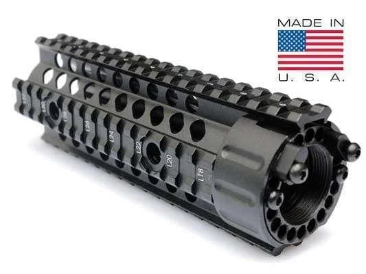 UTG M4 AR15 Free Floating Quad Rail System | UTG PRO M4|AR15 Carbine 7 Free Float Quad Rail System - khan American Tools
