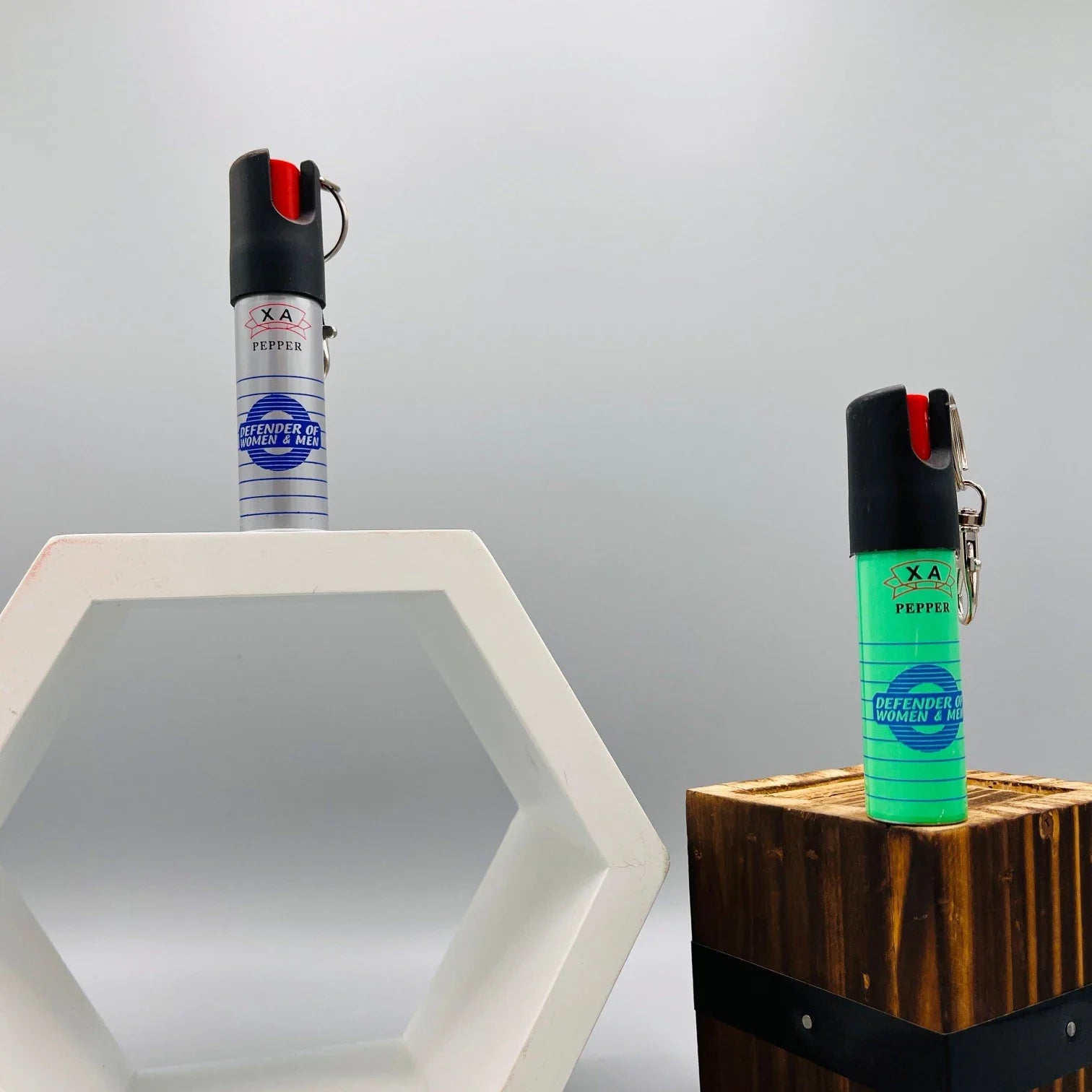 XA Self Defense Pepper Spray | Portable Pepper Spray with Key Chain - khan American Tools