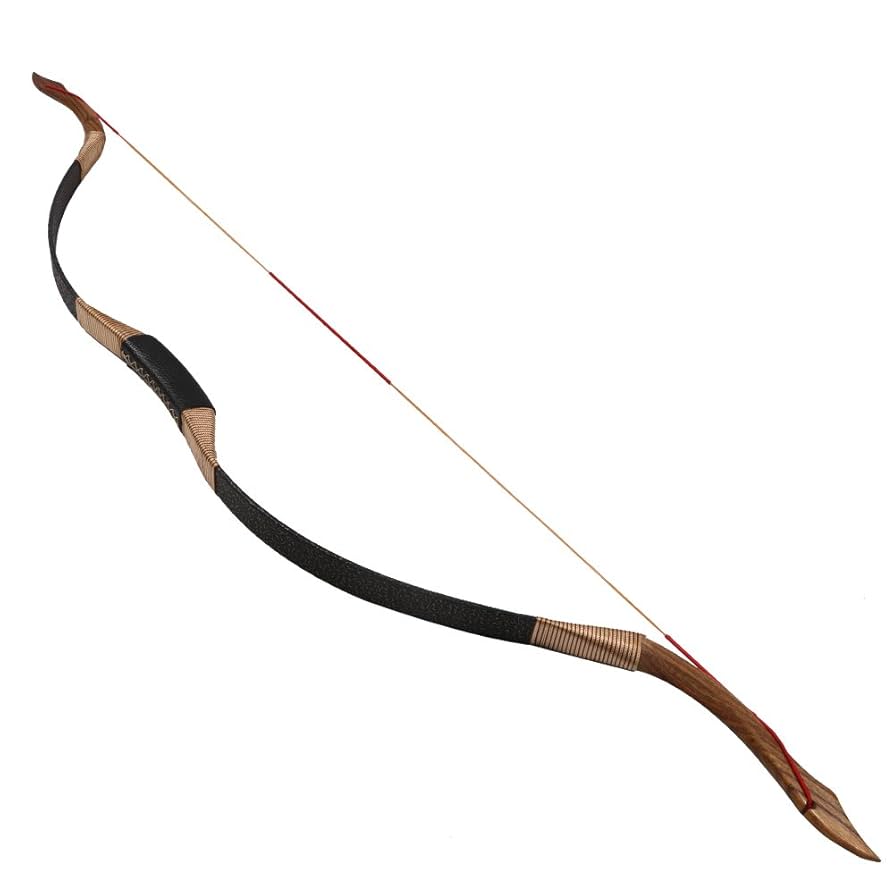 Mongol PB-009 Recurve Bow | Fiberglass and Mulberry wood Arrow Bow - khan American Tools